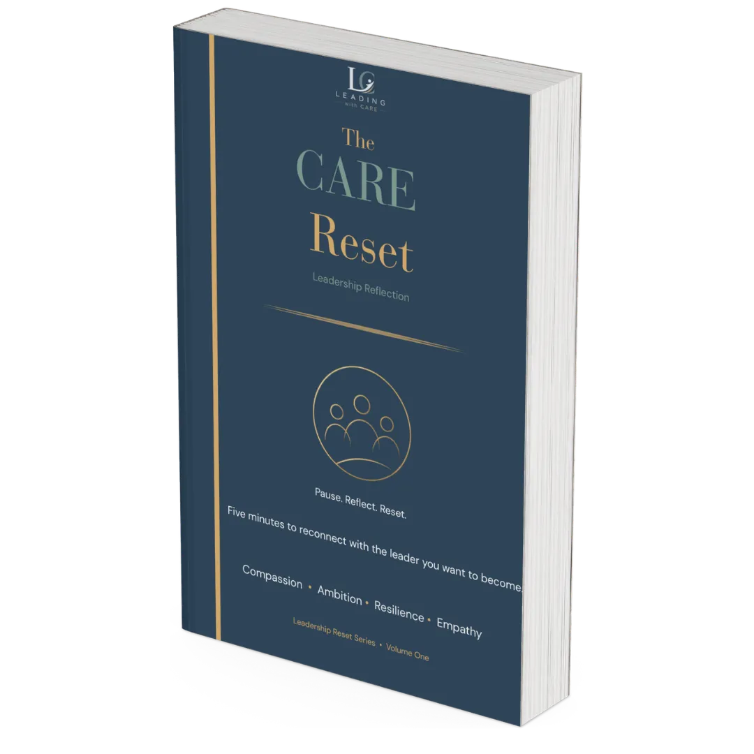 The CARE Reset leadership resource
